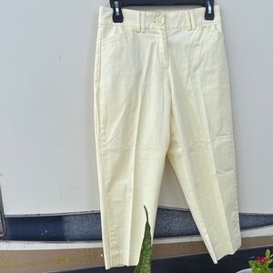Counterparts Soft Pale Yellow Tailored Pants